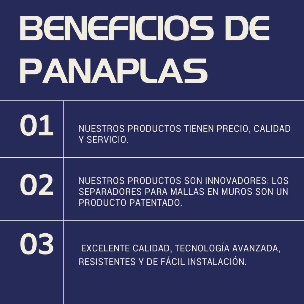 Separadores para construcción